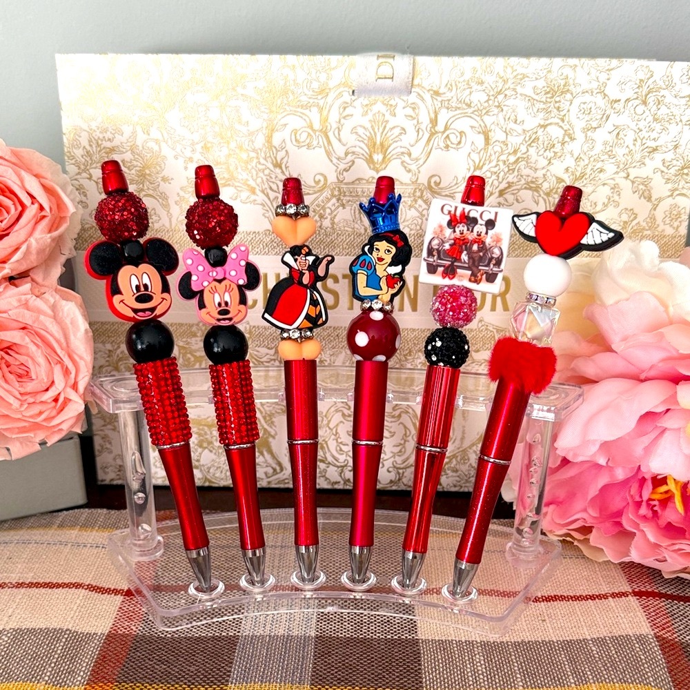 One New Handmade Bling Character Themed Custom Pen